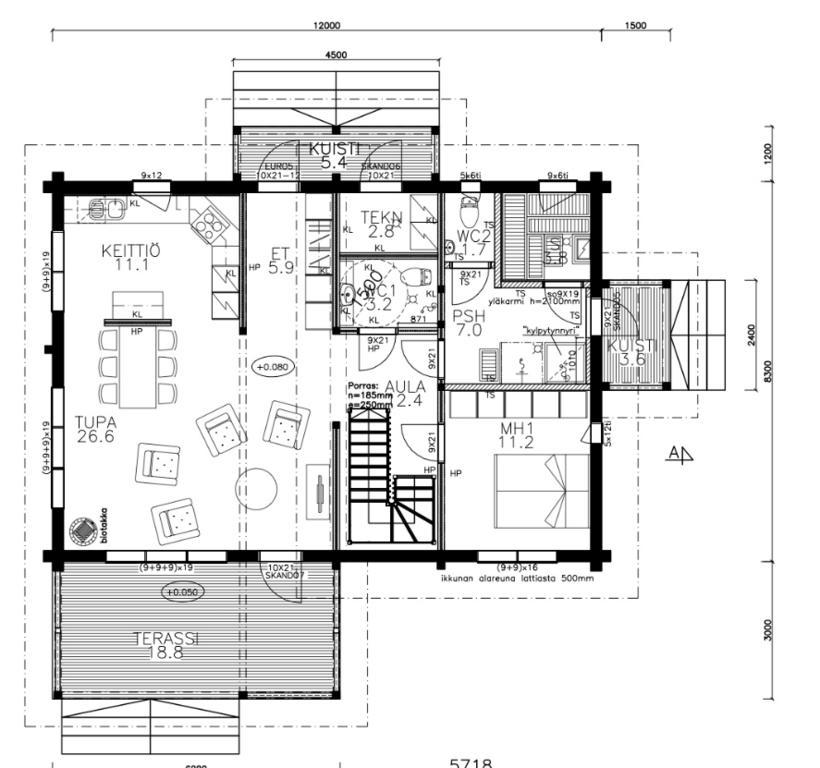 Padasjoki Kultainen Kaava Cottages חדר תמונה